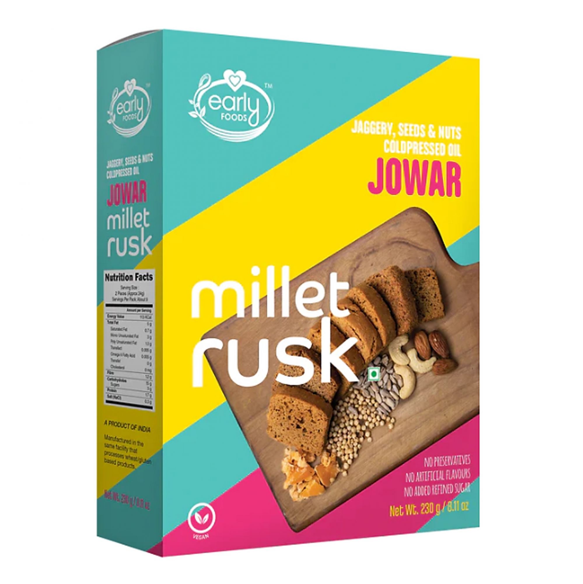 Jowar Millet Rusk 270g