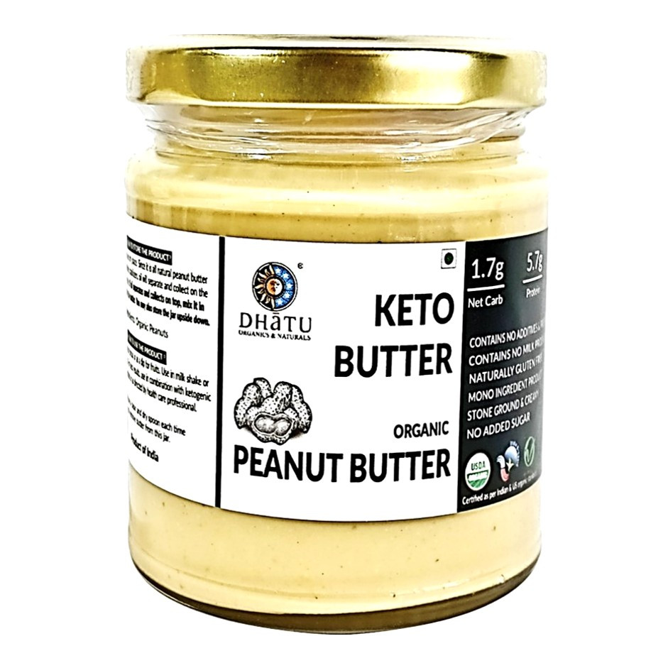 Organic Keto Peanut Butter 175g