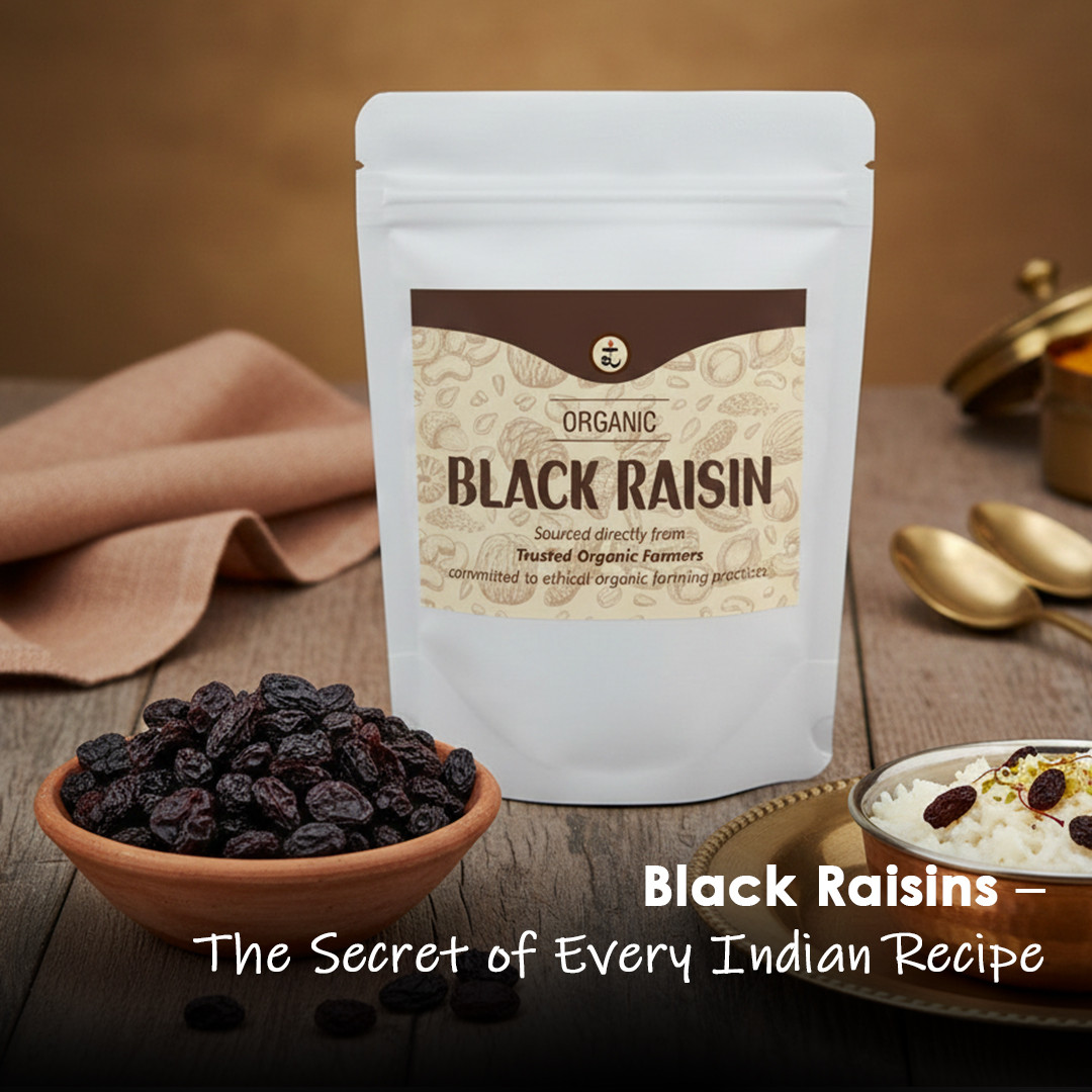 Organic Raisin Black 100gm