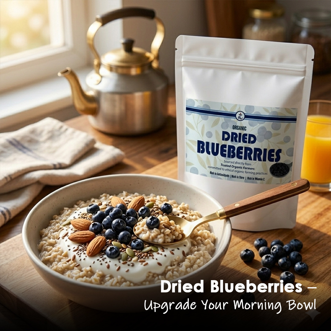 Organic Dried BlueBerries 250g
