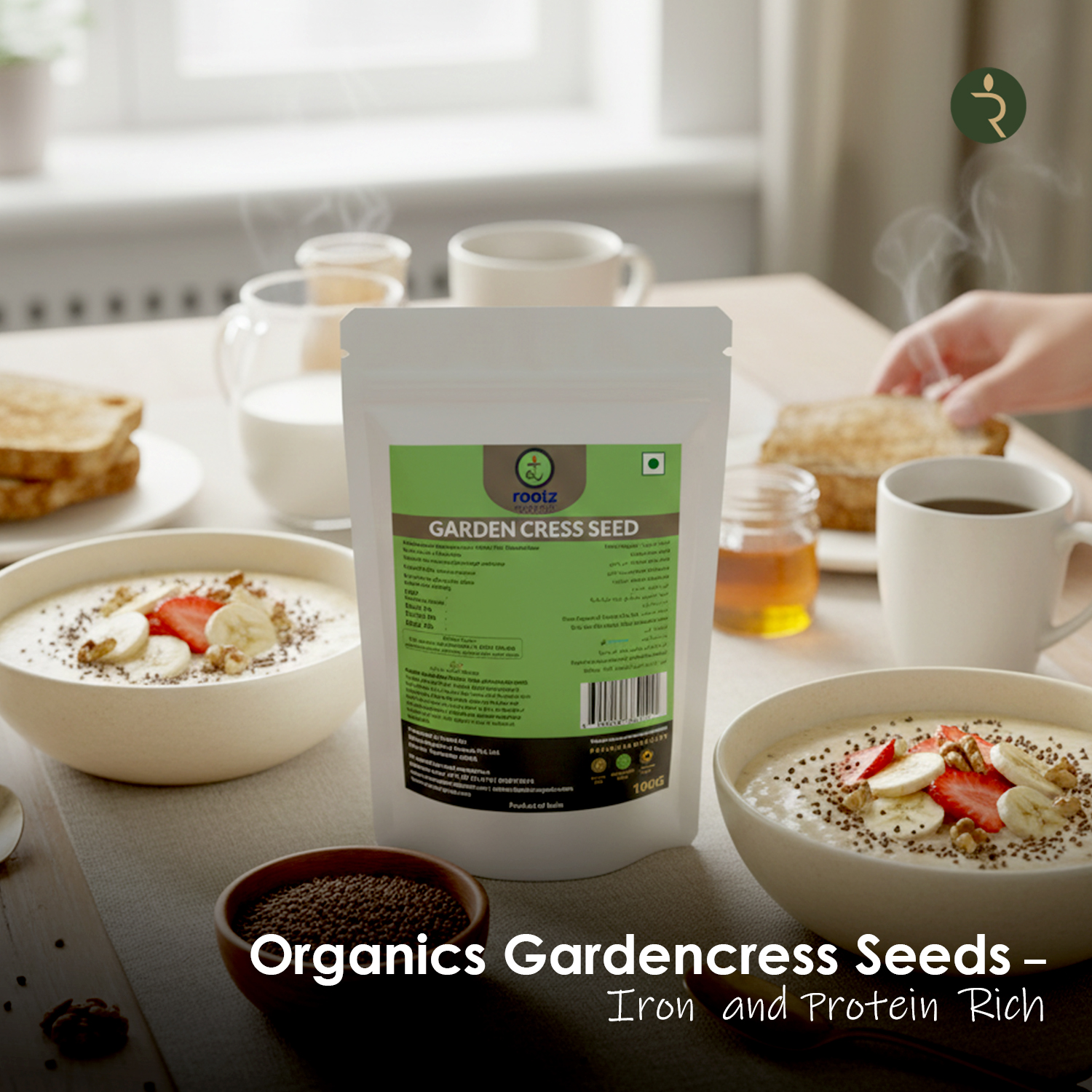 Garden Cress Seed (Alvi / Halim / ChandraShoor) 100g