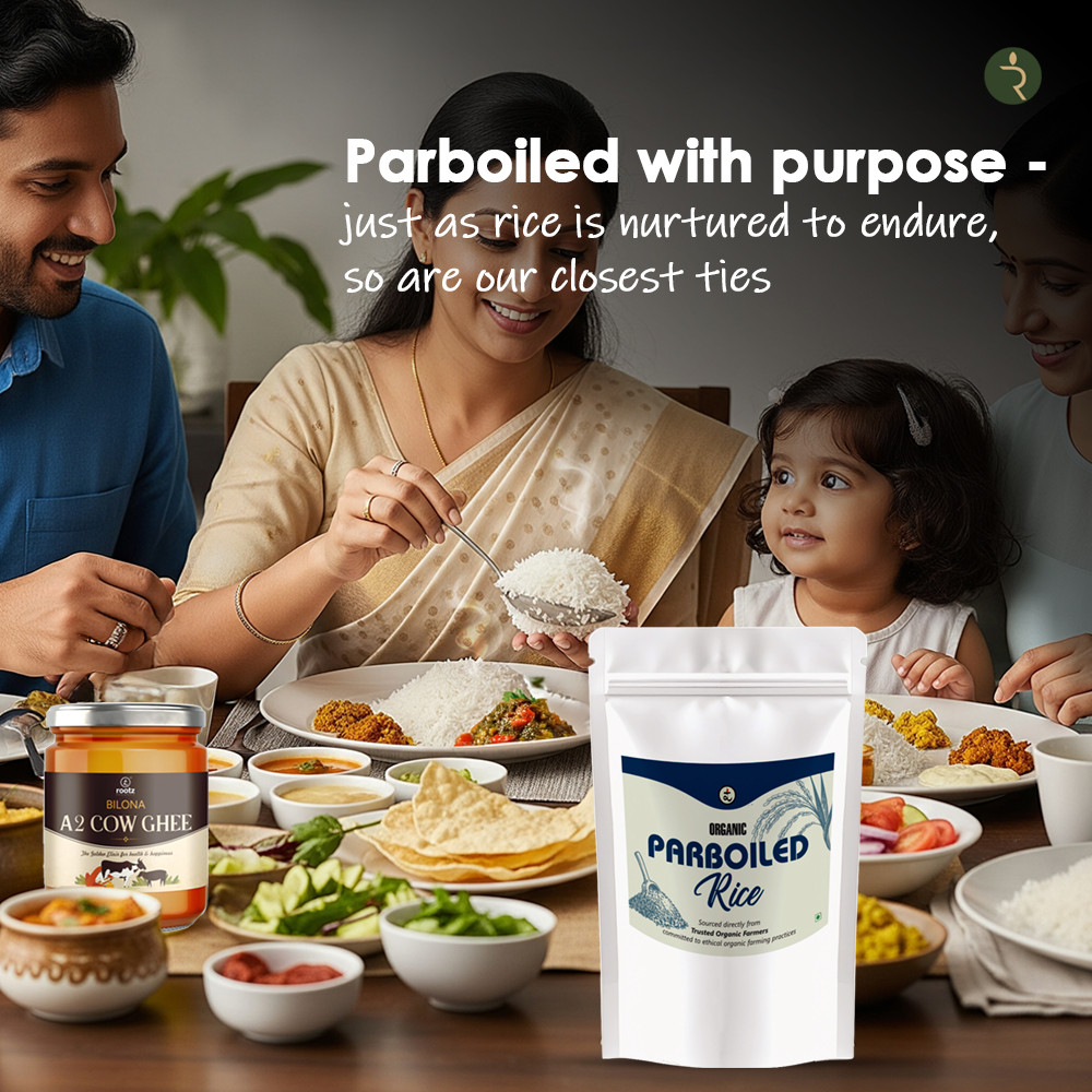 Organic Parboiled Rice 4.5 kg