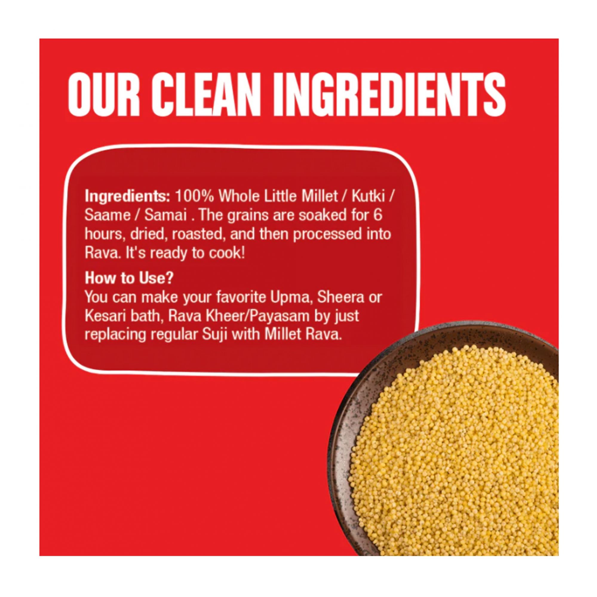 Little Millet Rava 190g