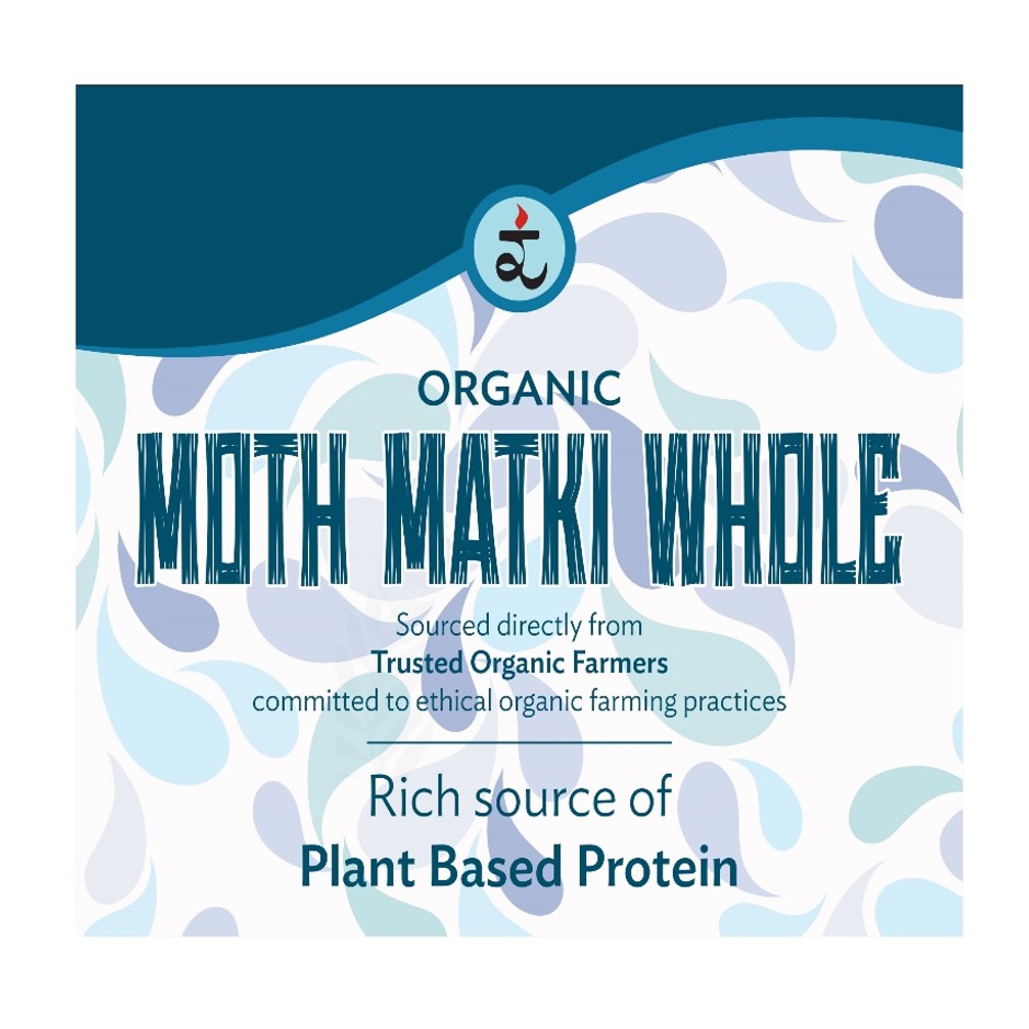 Organic Moth Matki Whole 500g