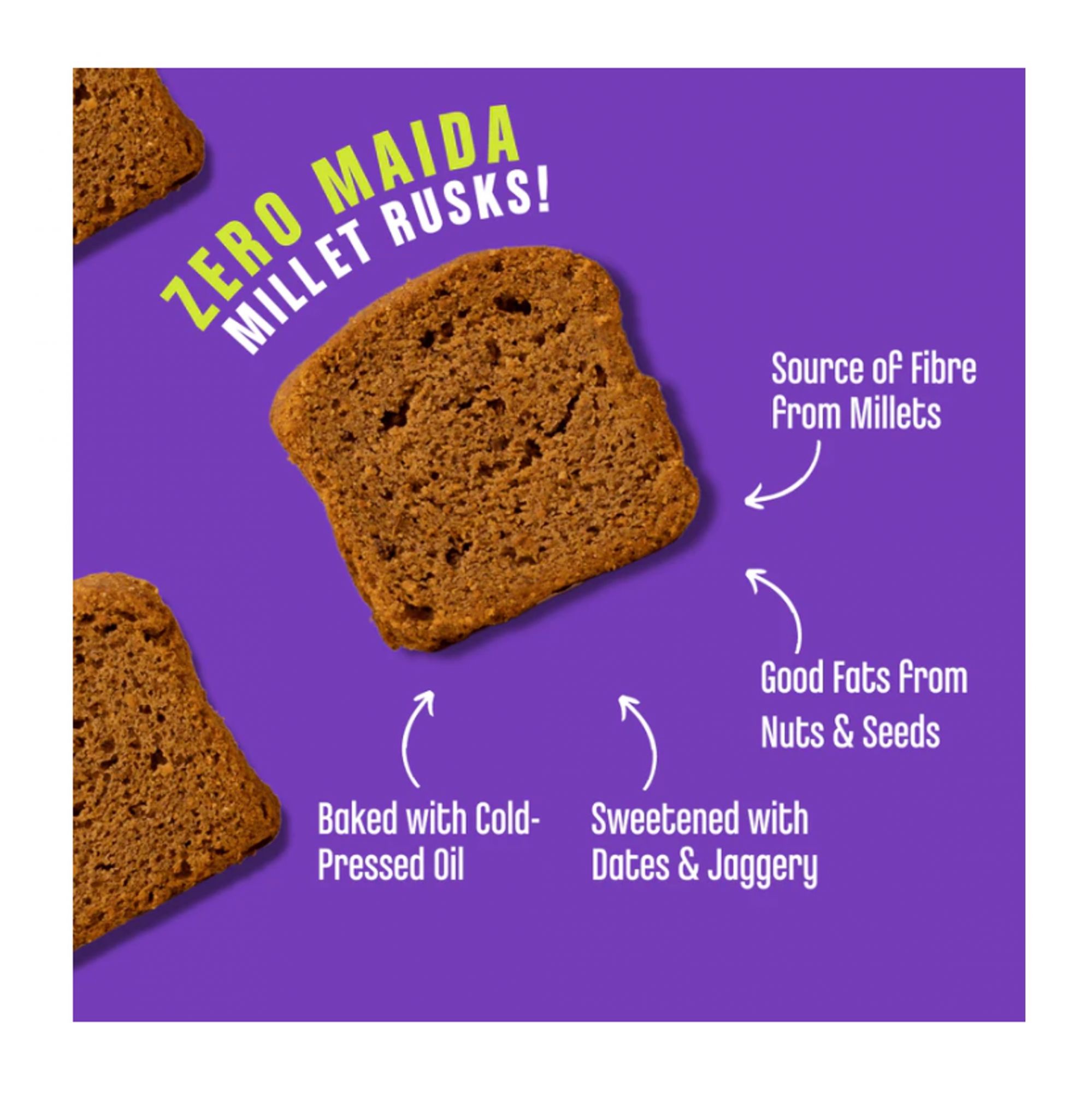 Multigrain Millet Rusk 270g