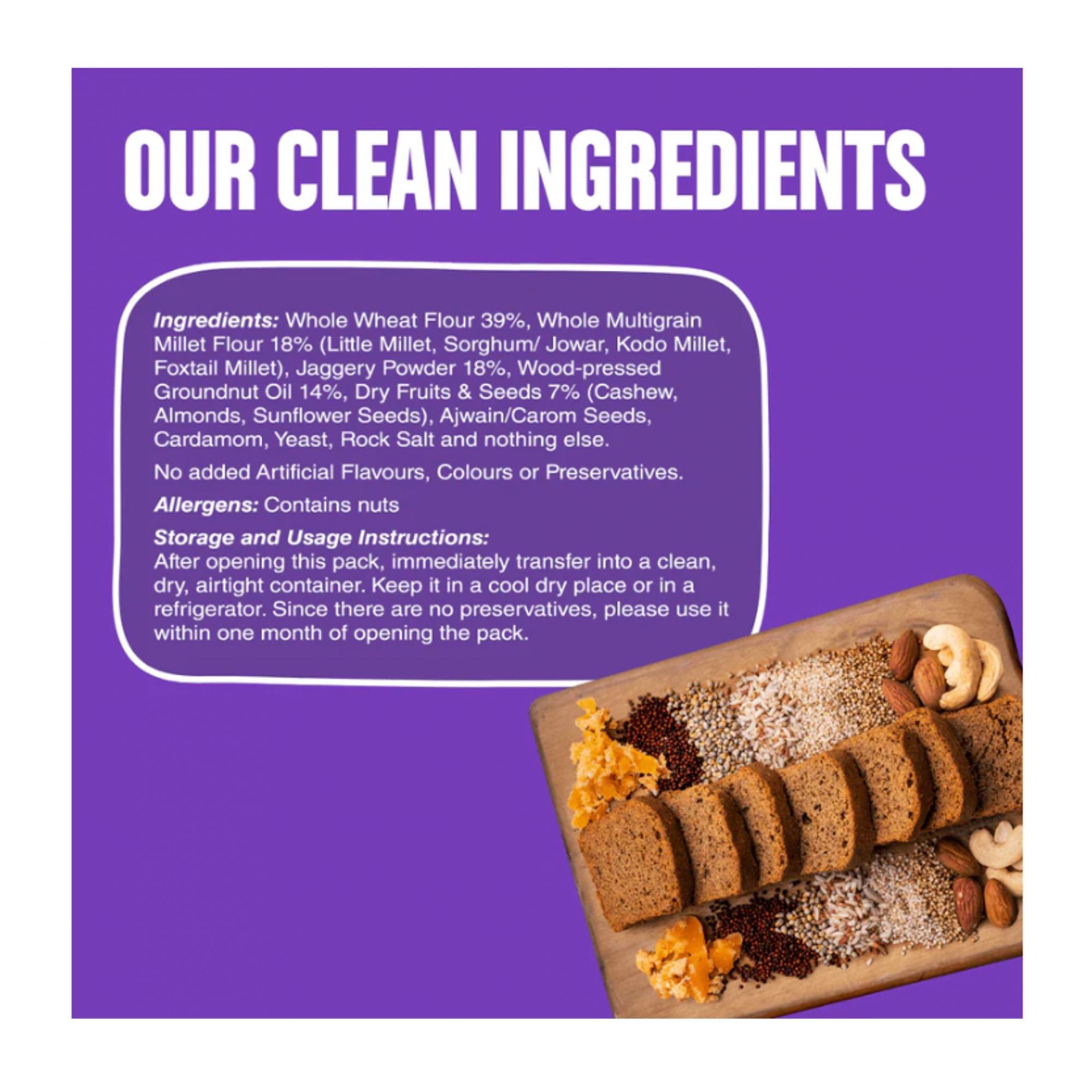 Multigrain Millet Rusk 270g