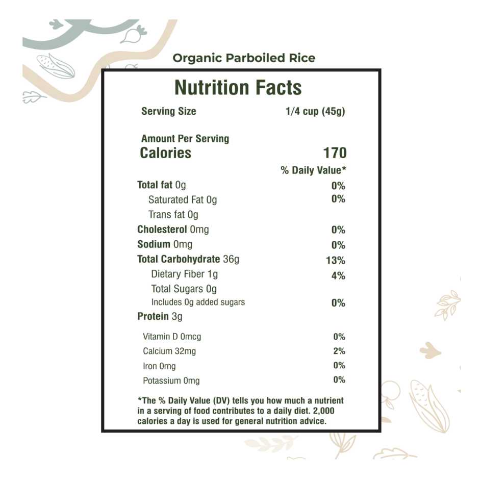 Parboiled Rice 4.5 kg- Gentle on Digestion, Relieves Acidity & Supports Balanced Gut Health | Fluffy, Nutrient-Rich & Energy Sustaining