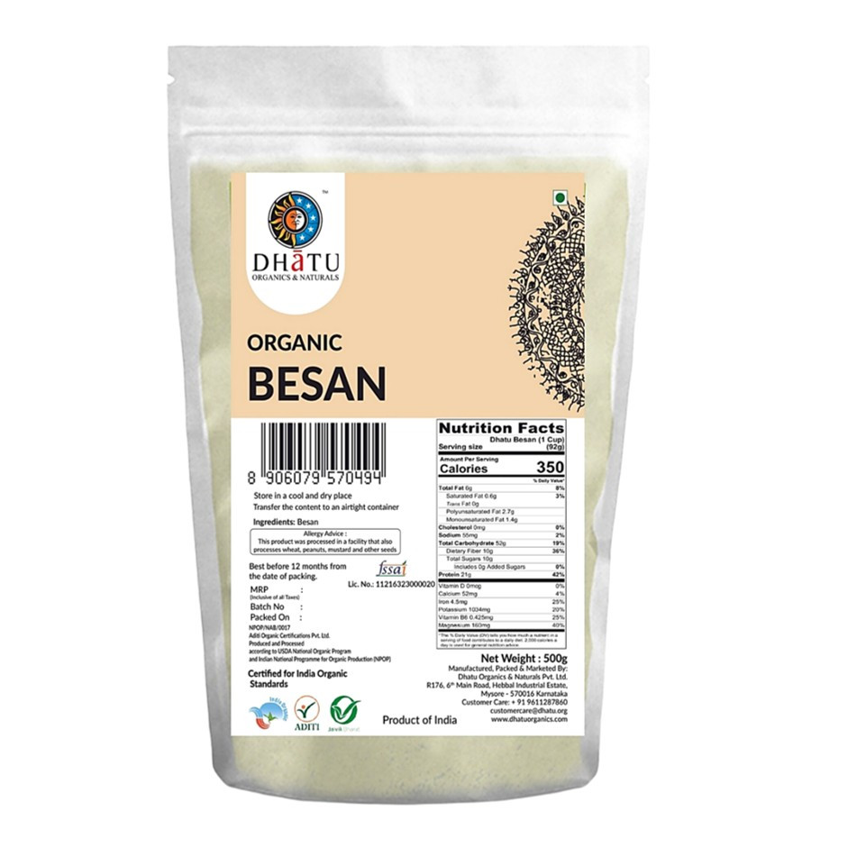 Organic Besan 500g