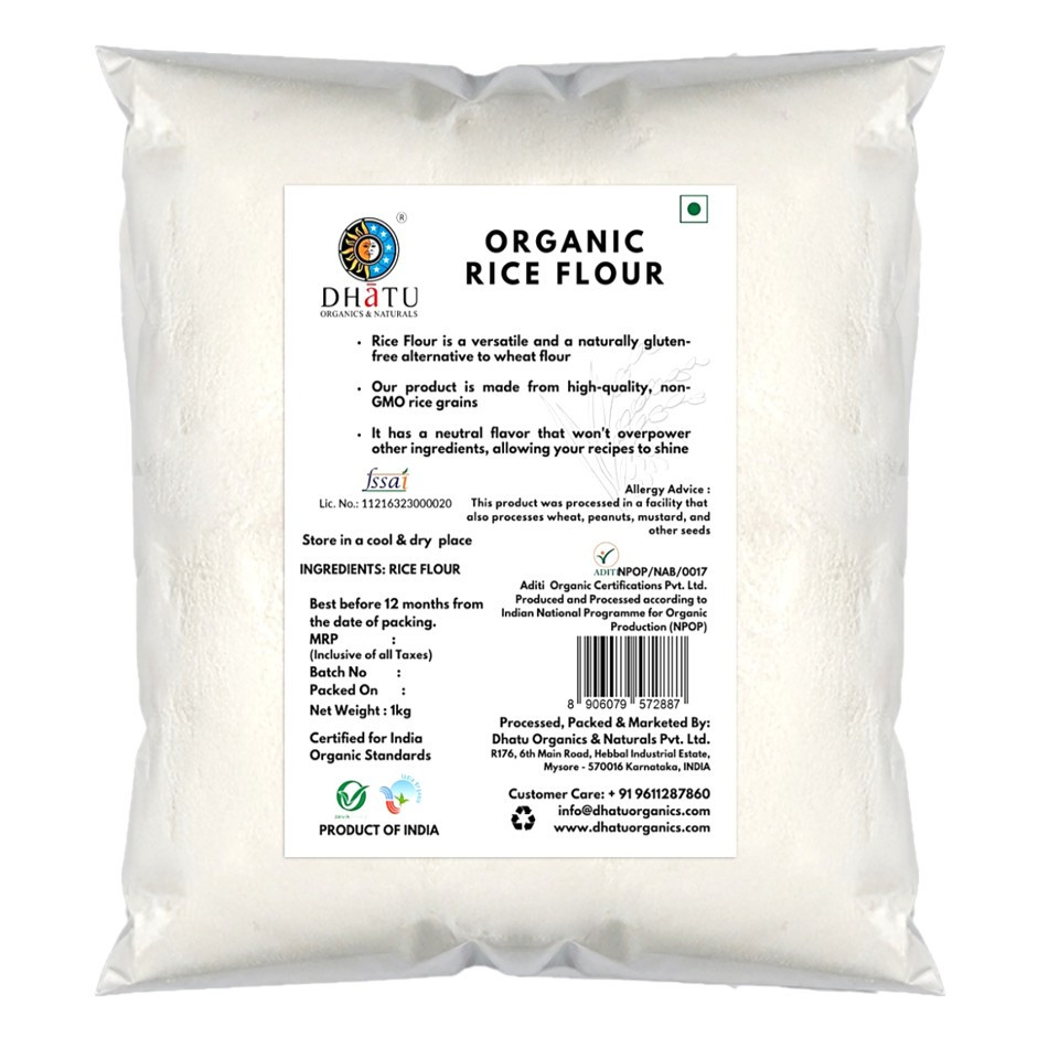 Organic Rice Flour 1kg