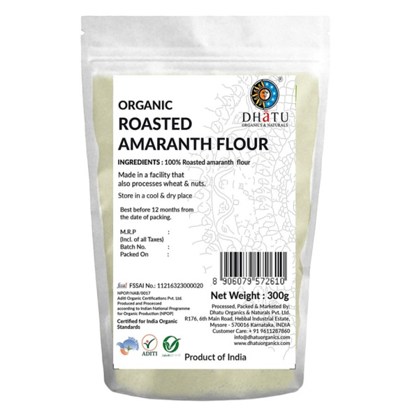 Image of Organic Roasted Amaranth Flour 300g
