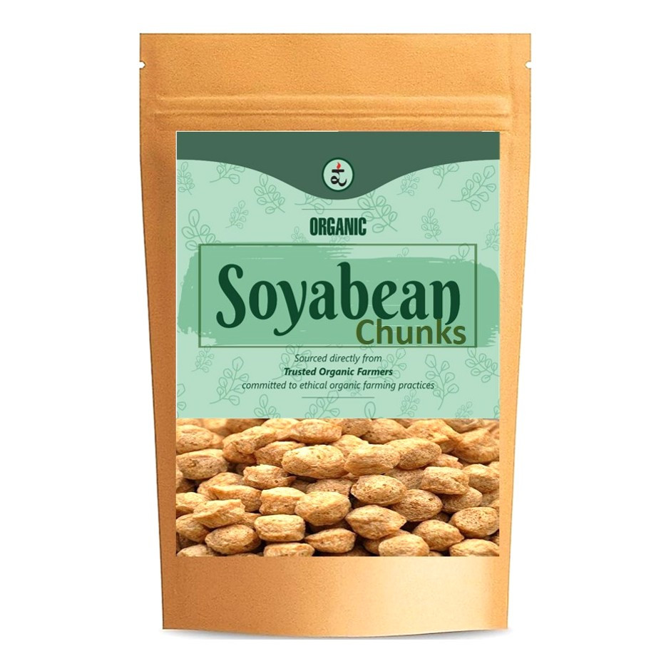 Organic Soyabean Chunks 100g