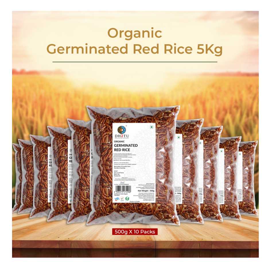 Organic Germinated Red Rice 1.8kg