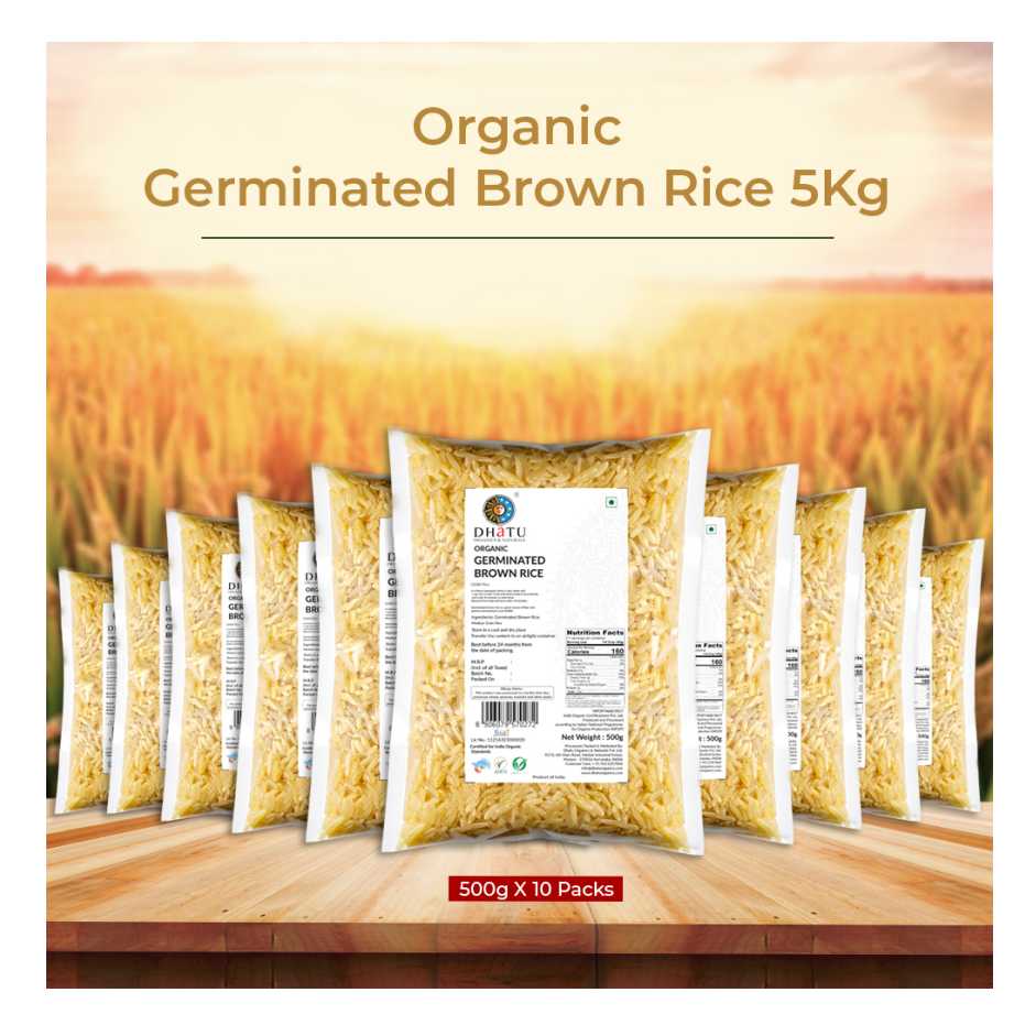 Organic Germinated Brown Rice 1.8kg
