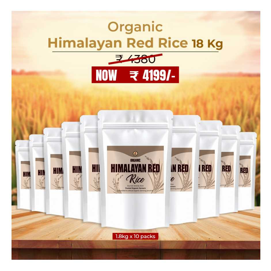 Himalayan Red Rice 18 kg