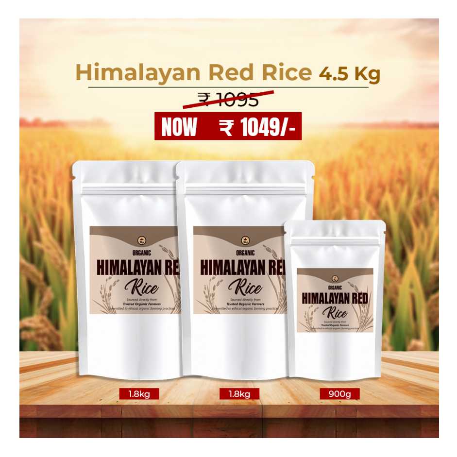 Himalayan Red Rice 4.5kg