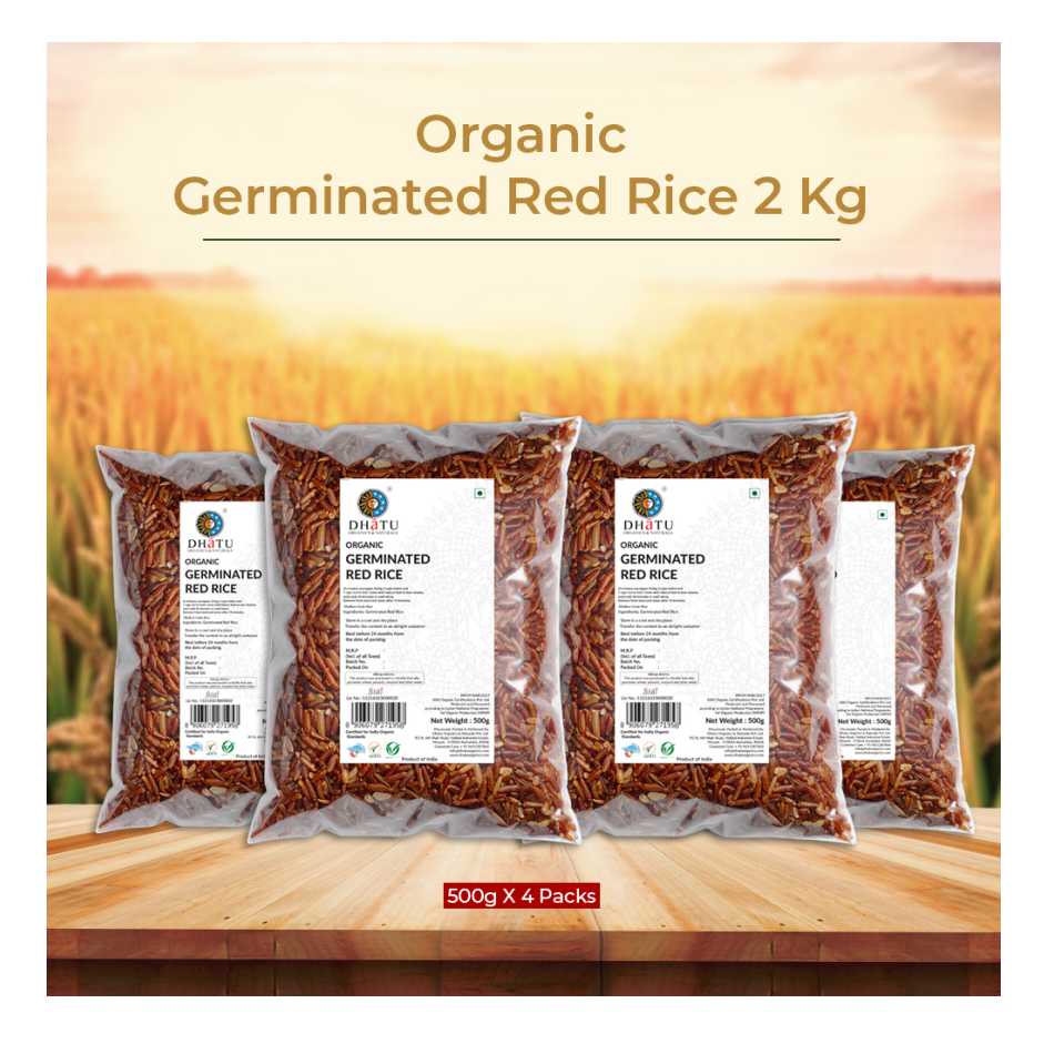 Organic Germinated Red Rice 900g