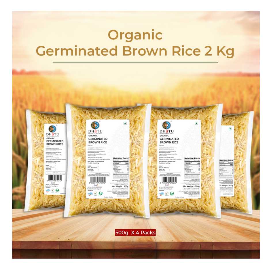 Organic Germinated Brown Rice 2 kg