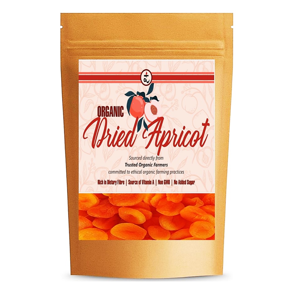 Organic Drid Apricot 250gm
