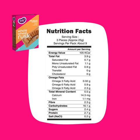 Whole Wheat Rusk 163g