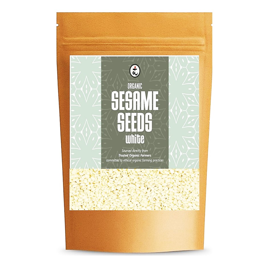 Organic Sesame Seeds White 250g