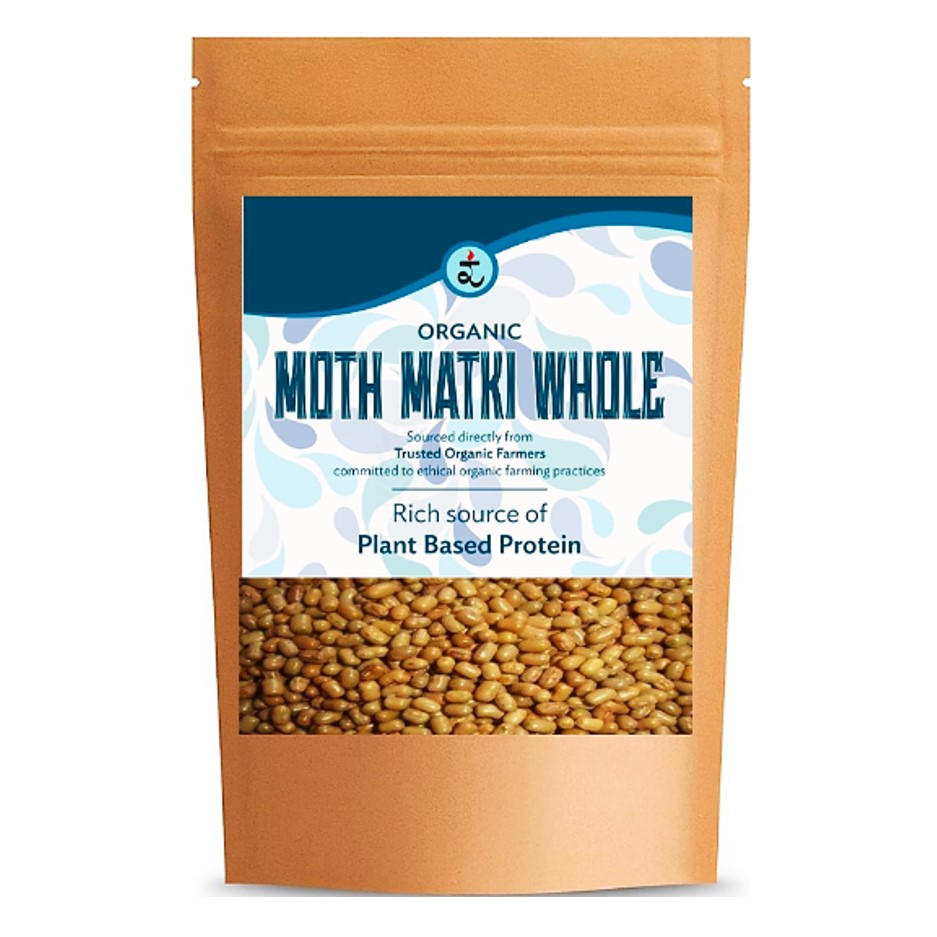 Organic Moth Matki Whole 500g