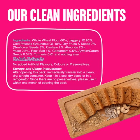 Whole Wheat Rusk 163g