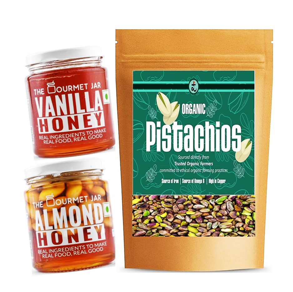 Honey & Nuts Combo Pack of 3 690g