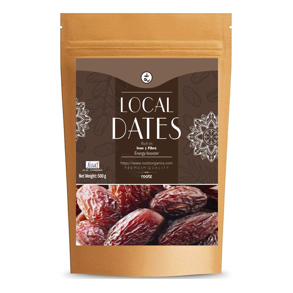Dried Dates(Khazoor) 500gmHandpicked Natural Dates from Trusted Farms | Fresh & Chemical-Free |Semi-soft