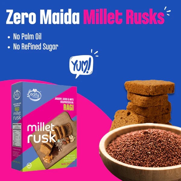Ragi Millet Rusk 163g