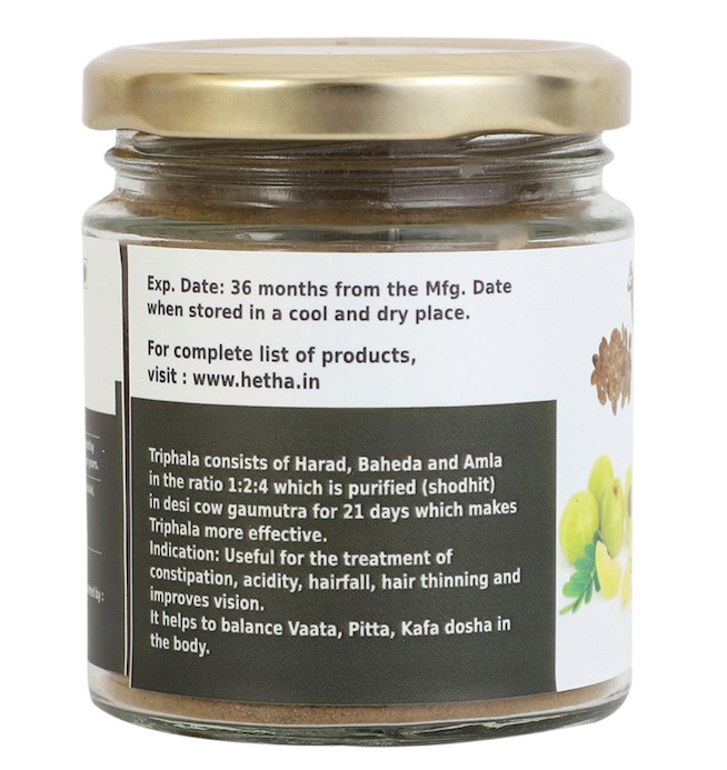 Gaushodhit Triphala Churna 100gm