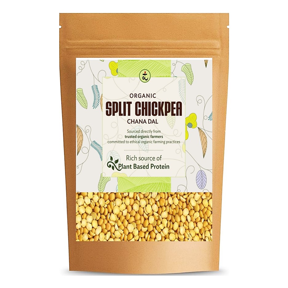 Organic split chickpea Chana Dal 500g