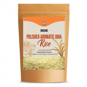 Image of Organic Polished Aromatic Joha Rice 900G - Light, Fragrant Grain for Easy Digestion & Premium Taste | Gentle on Gut, Aromatic & Easy to Cook