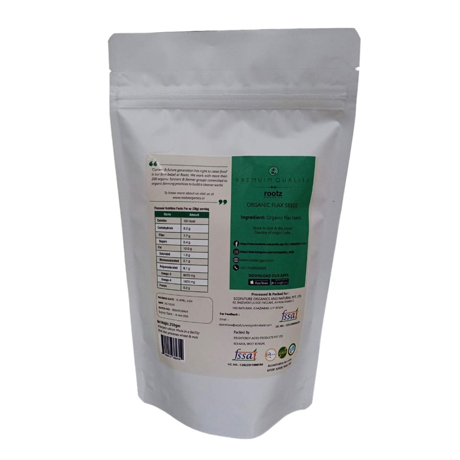 Organic Flax Seeds 250g