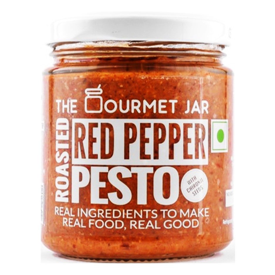 Roasted Red Pepper Pesto (with Chironji seeds) 190G
