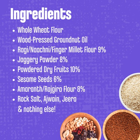 (Pack of 2) Ragi & Sesame Teething Sticks 150gm x 2