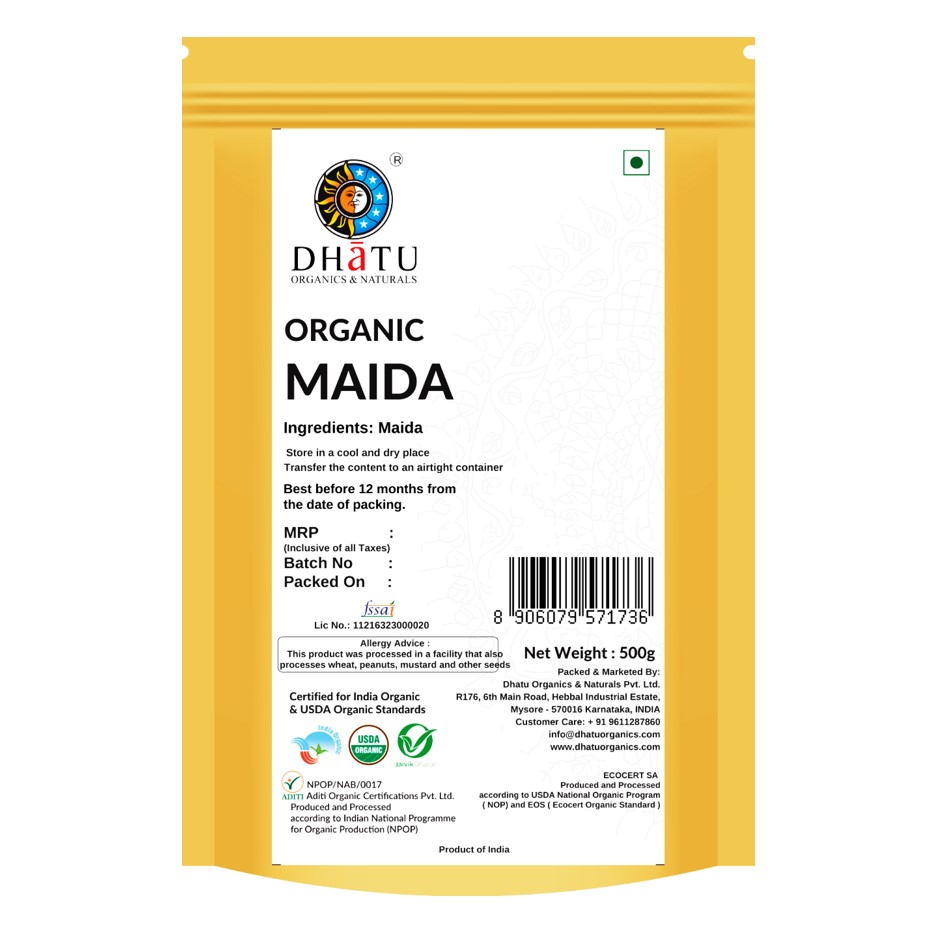 Organic Maida 500g