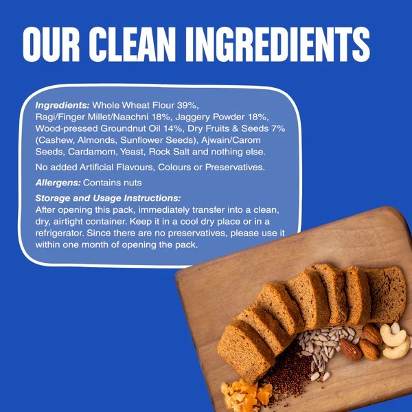 Ragi Millet Rusk 163g