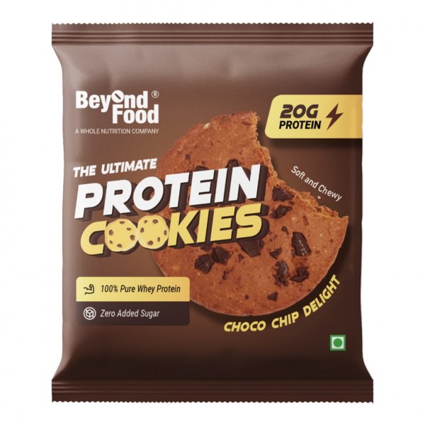 Image of Protein Cookies   Choco Chip Delight (Pack of 6)