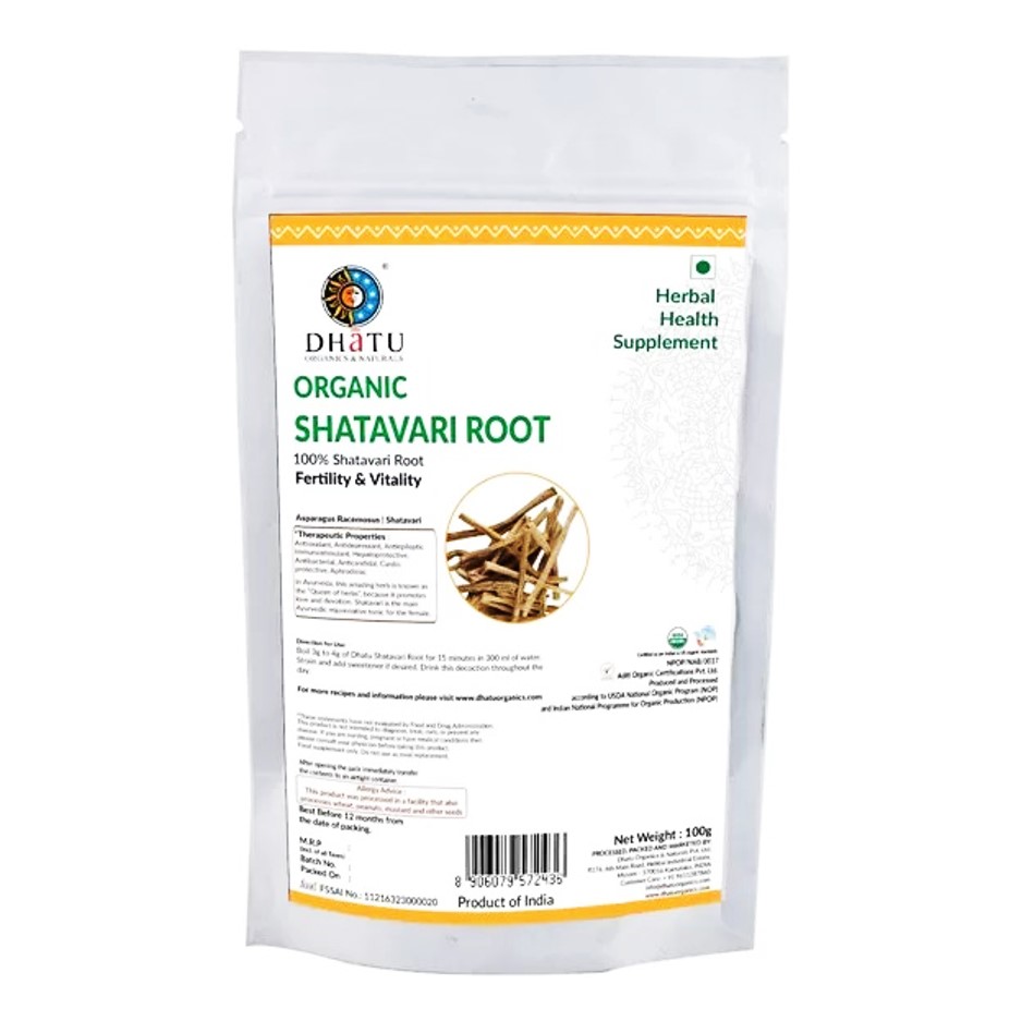 Organic Shatavari Root 100g