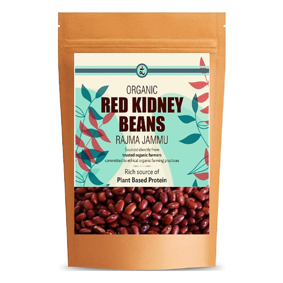 Organic Red Kidney Beans Rajma Jammu 500g
