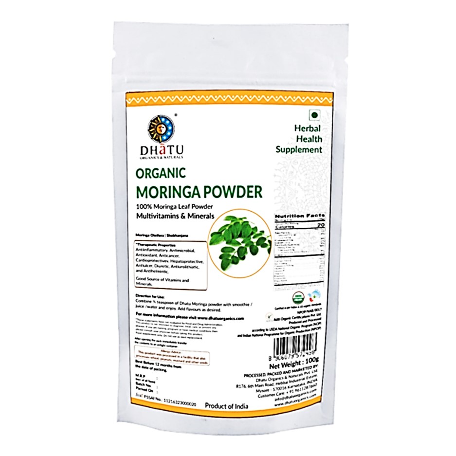 Organic Moringa Powder 100g