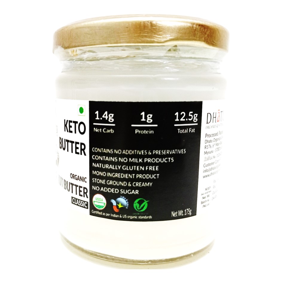 Organic Keto Coconut Butter (classic) 175g