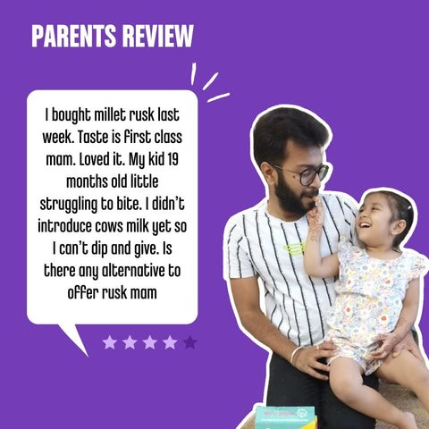 Millet Rusk Combo (Pack of 1 x 163g & 2 x 270g )