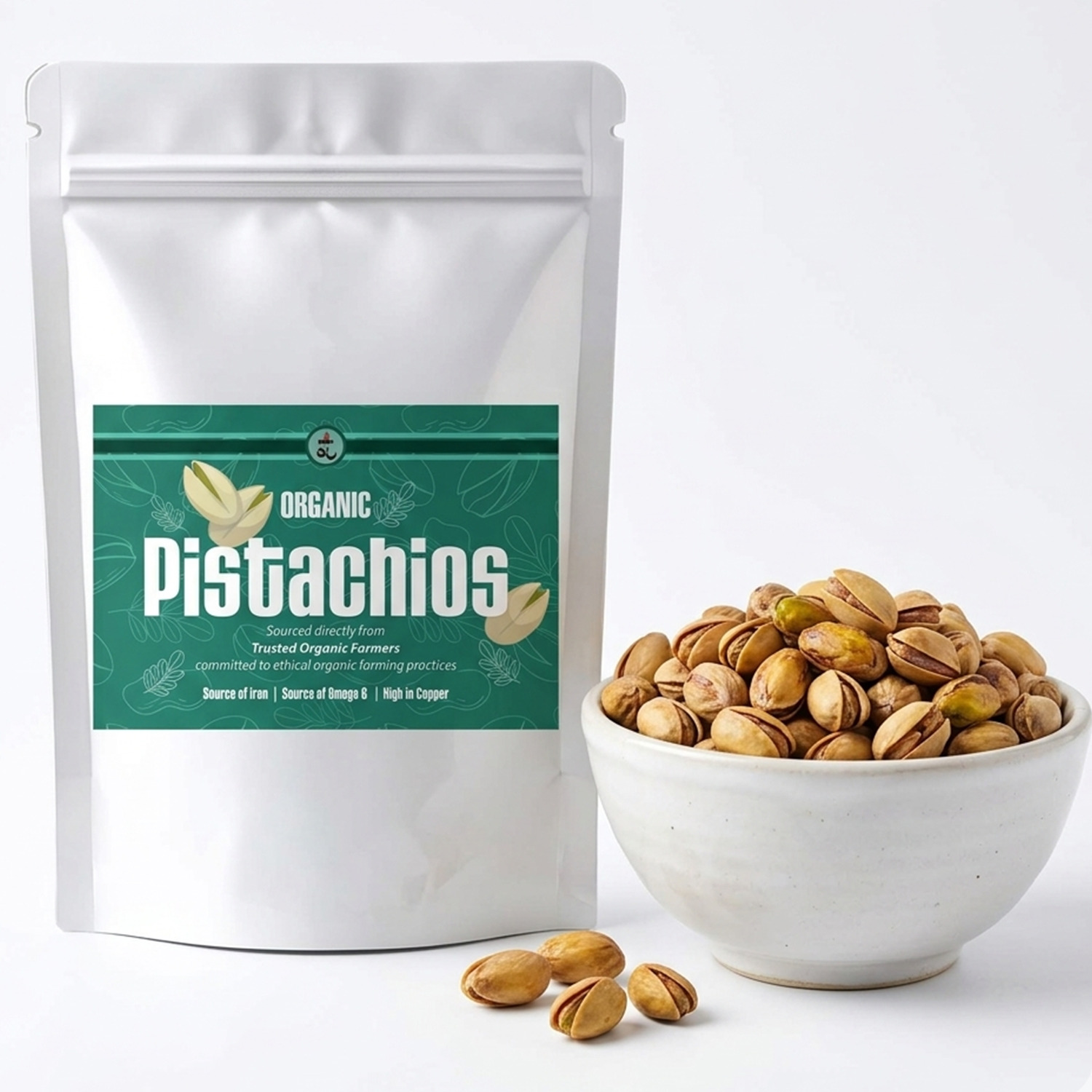 Organic Pistachios 250g