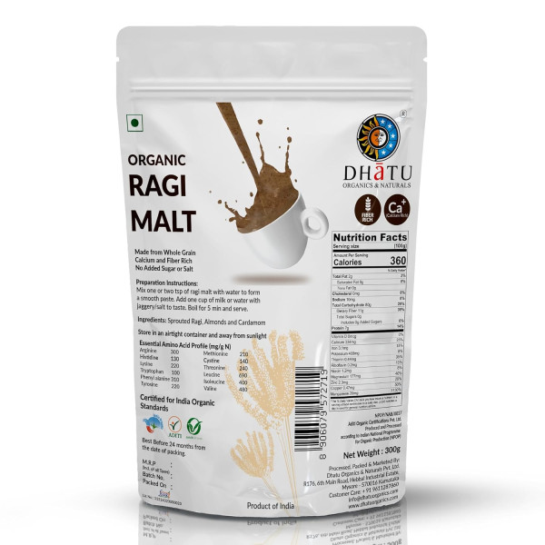 Image of Organic Ragi Malt 300g