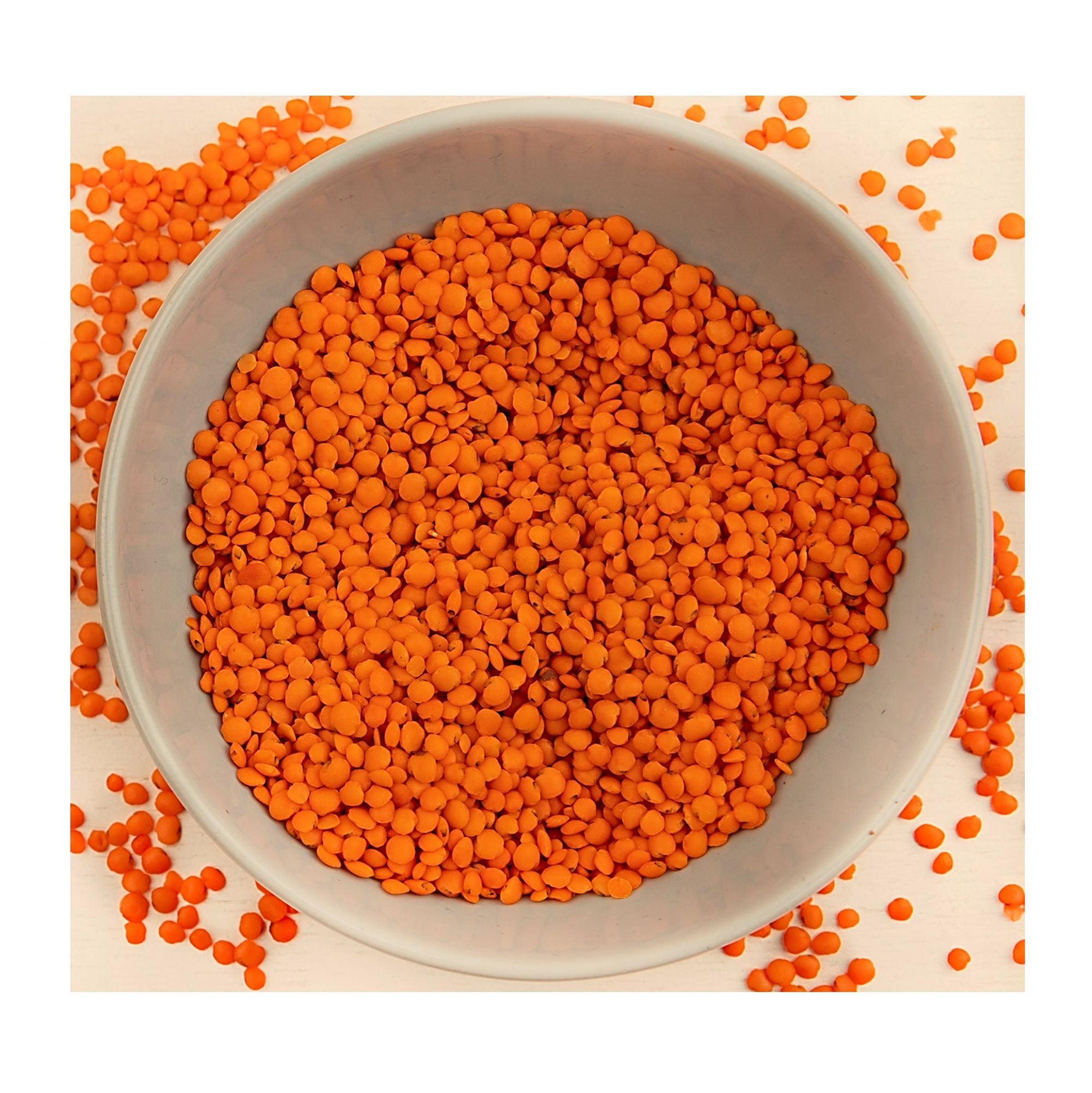 Organic Red Lentil/ Masoor Dal Whole 500g