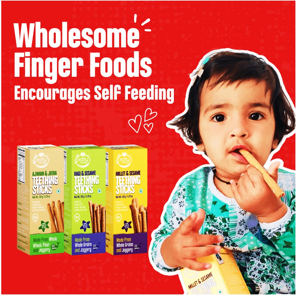 Teething Sticks Combo (Pack of 3)  150gm x 3,