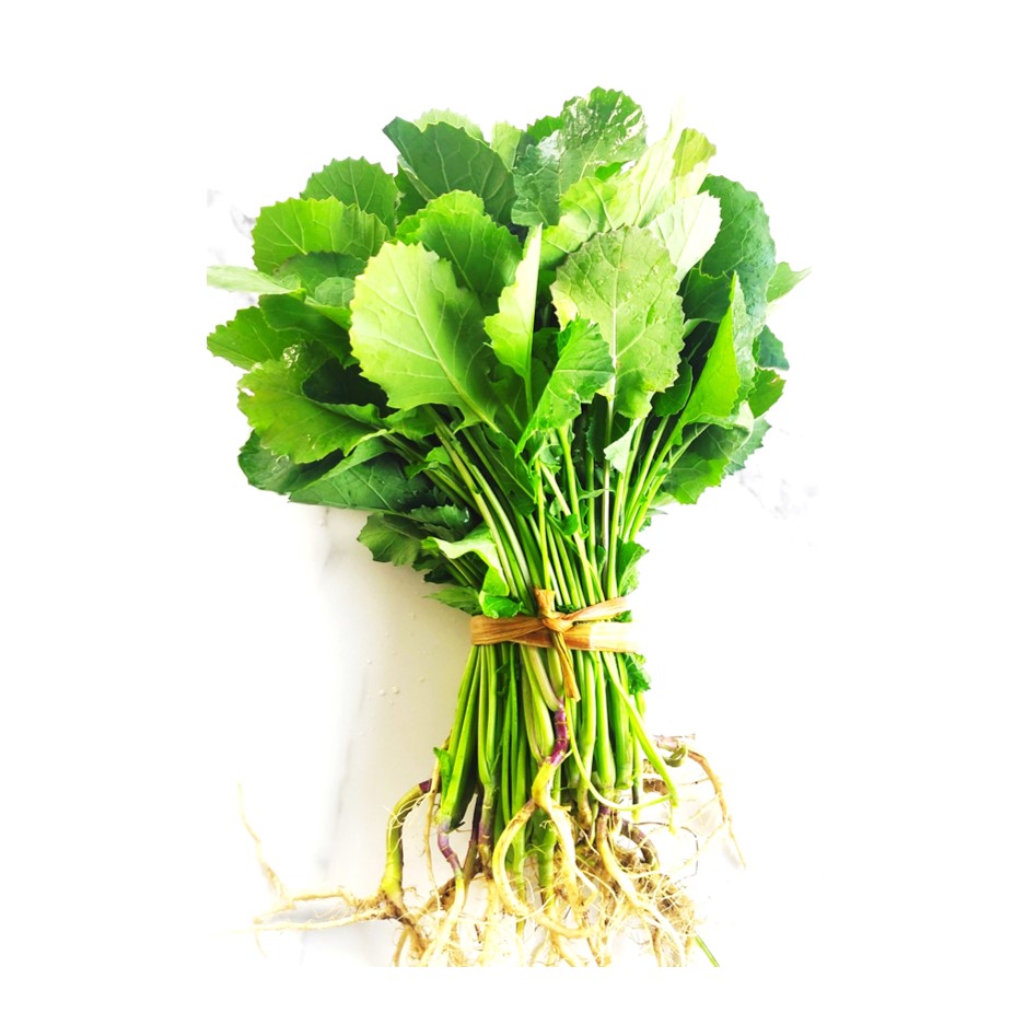 Mustard Leaves (Sarso Saag) 500g - Organically Grown | Buy Online in Delhi NCR | Rootz Organics