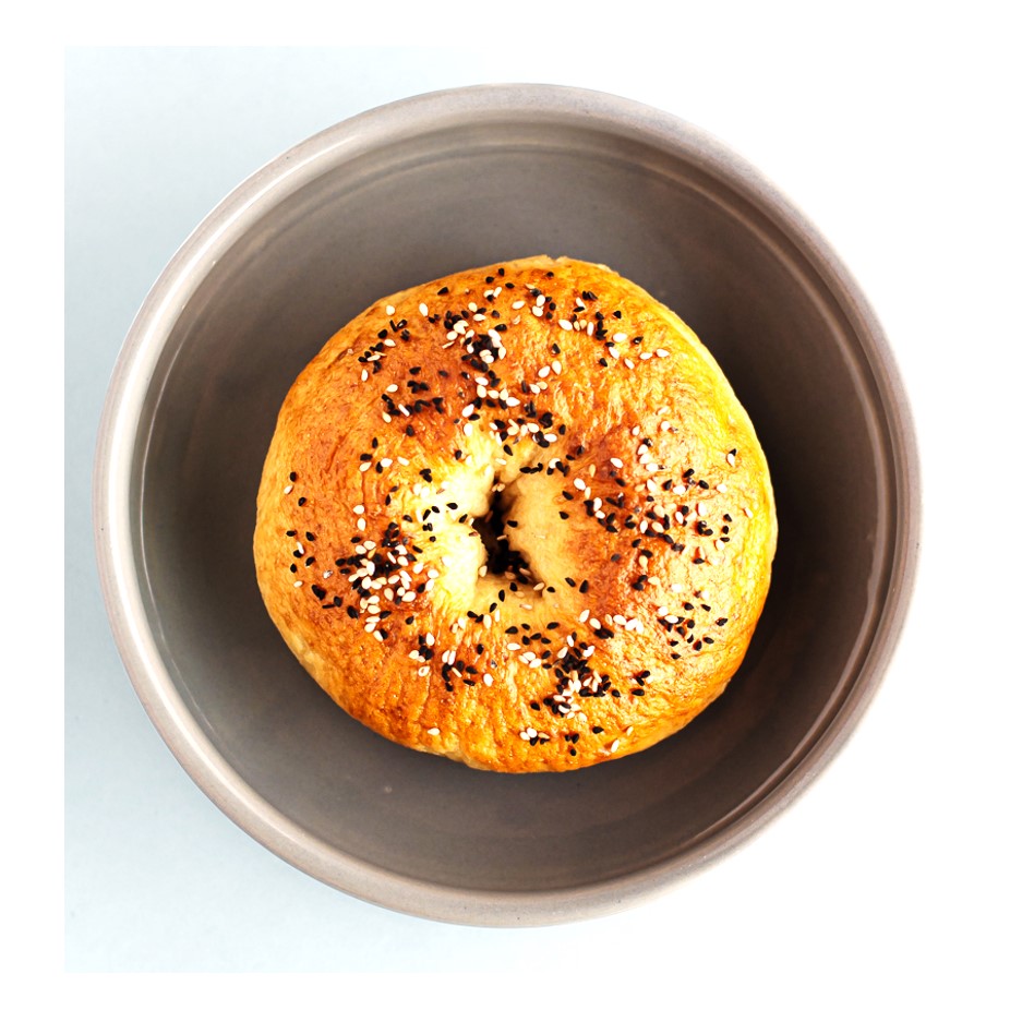 Sesame Bagels (Set Of 2)