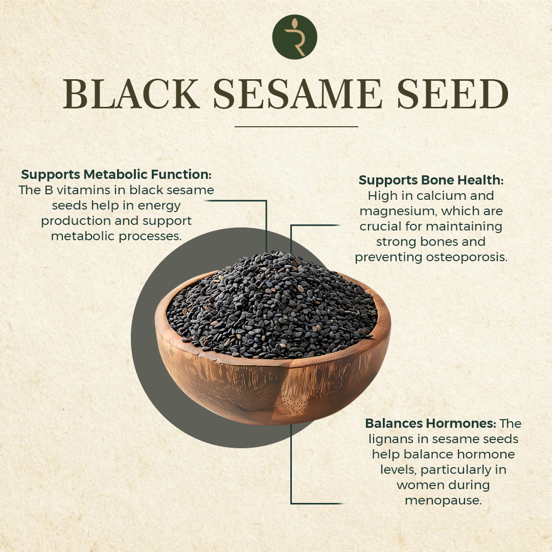 Organic Sesame Seeds Black 250gm